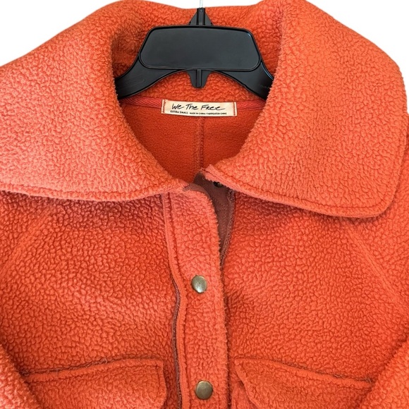 We The Free Shasta Snap-Up Fleece Bomber Jacket - Picture 3 of 10